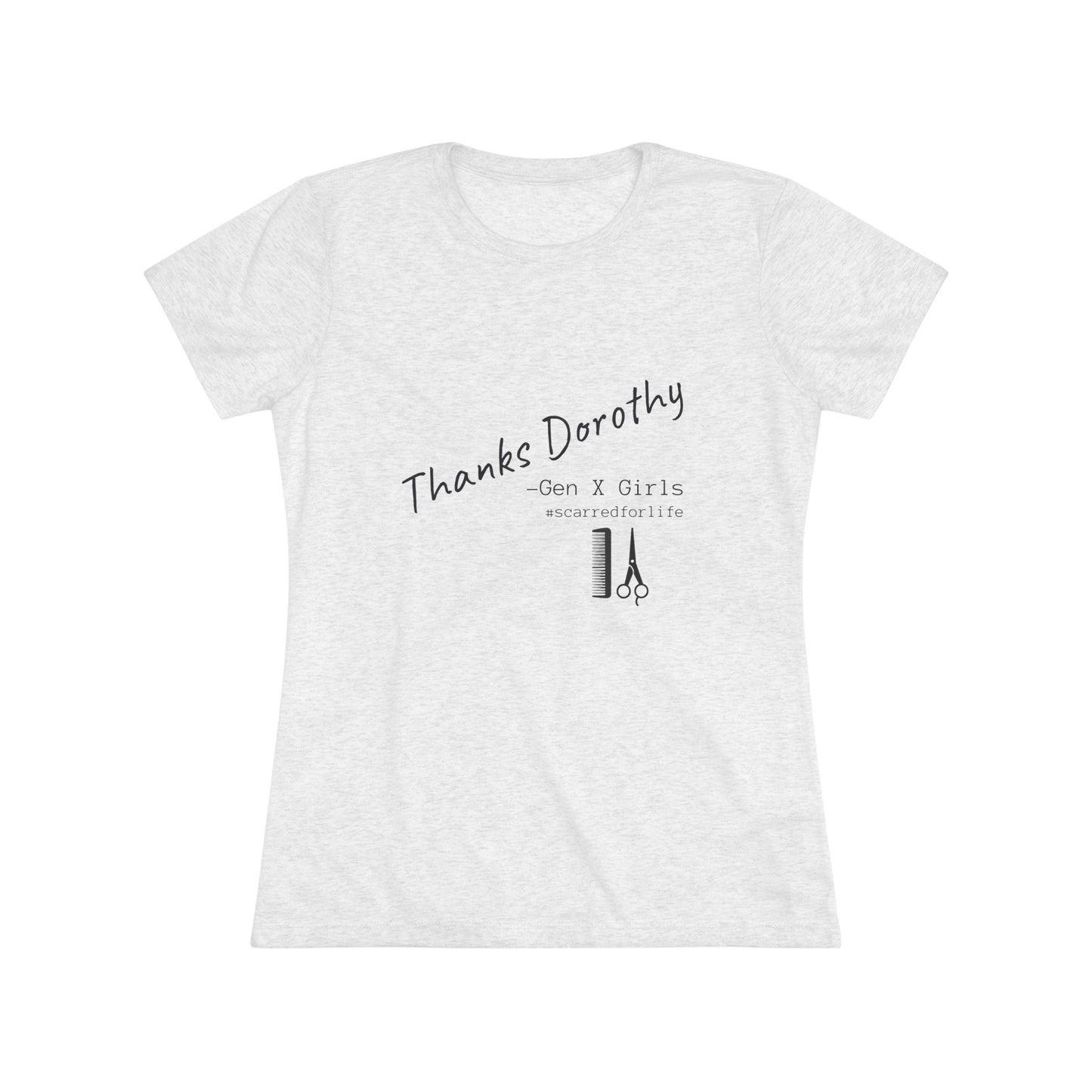 Thanks Dorothy NL Tee - black font