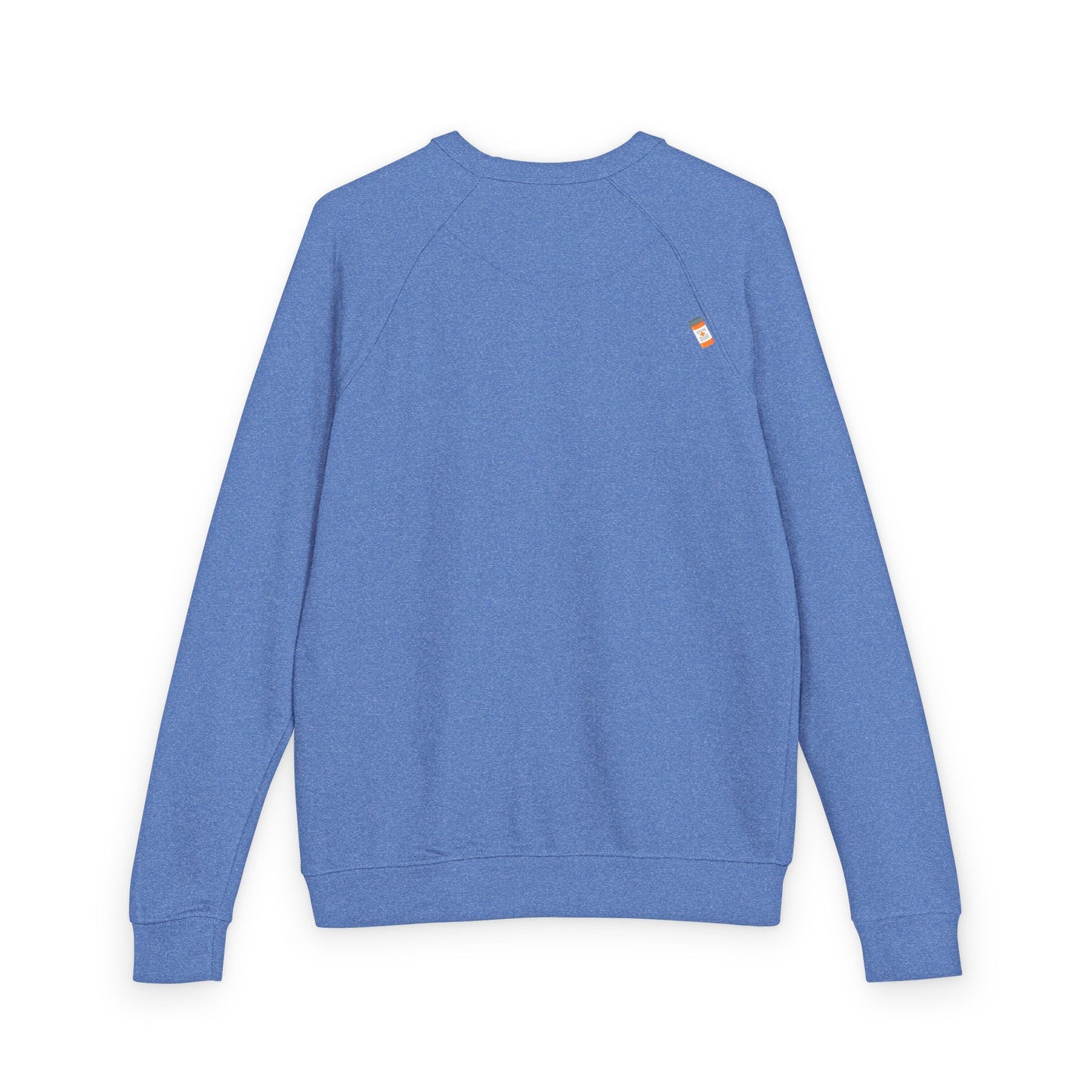 Xanax Straight Up French Terry Raglan Sweatshirt - white font in multiple colors