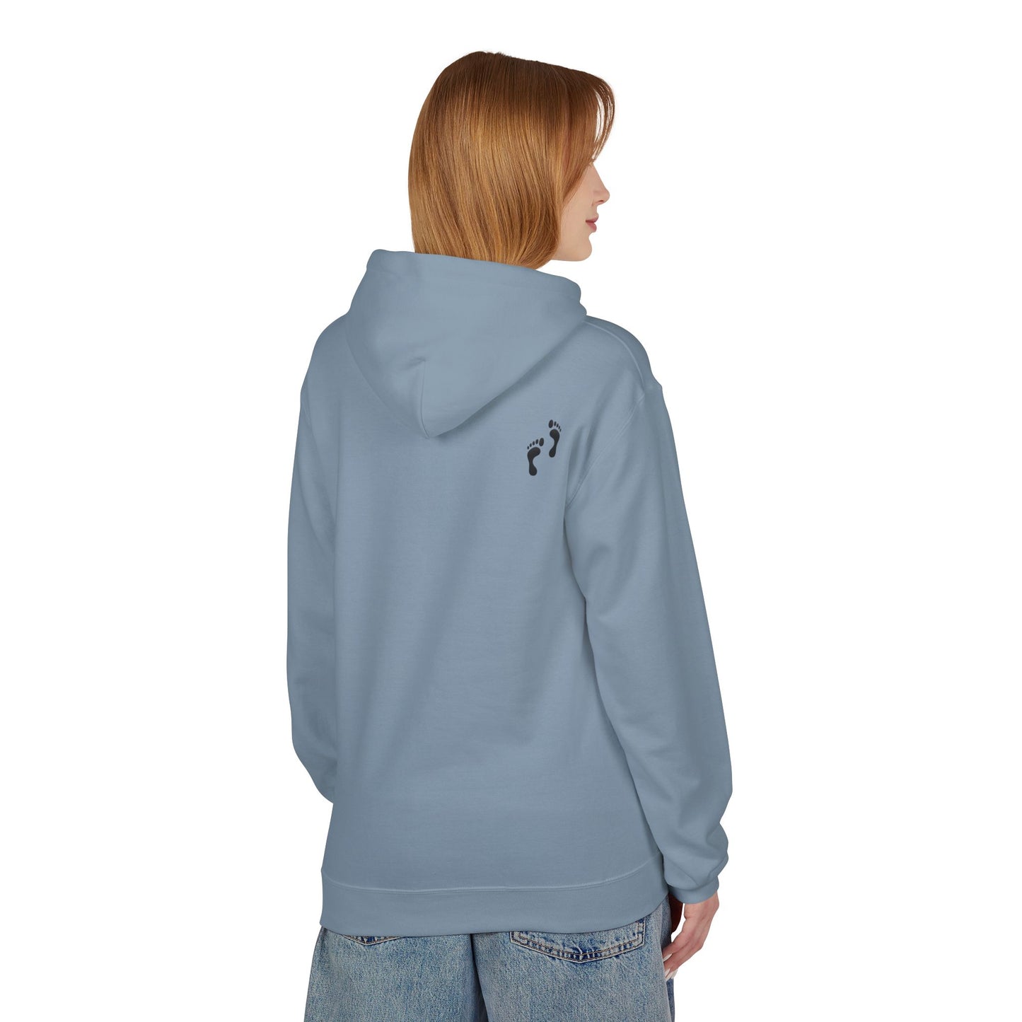 Feet in Straps Fleece GD Hoodie - white font in multiple colors