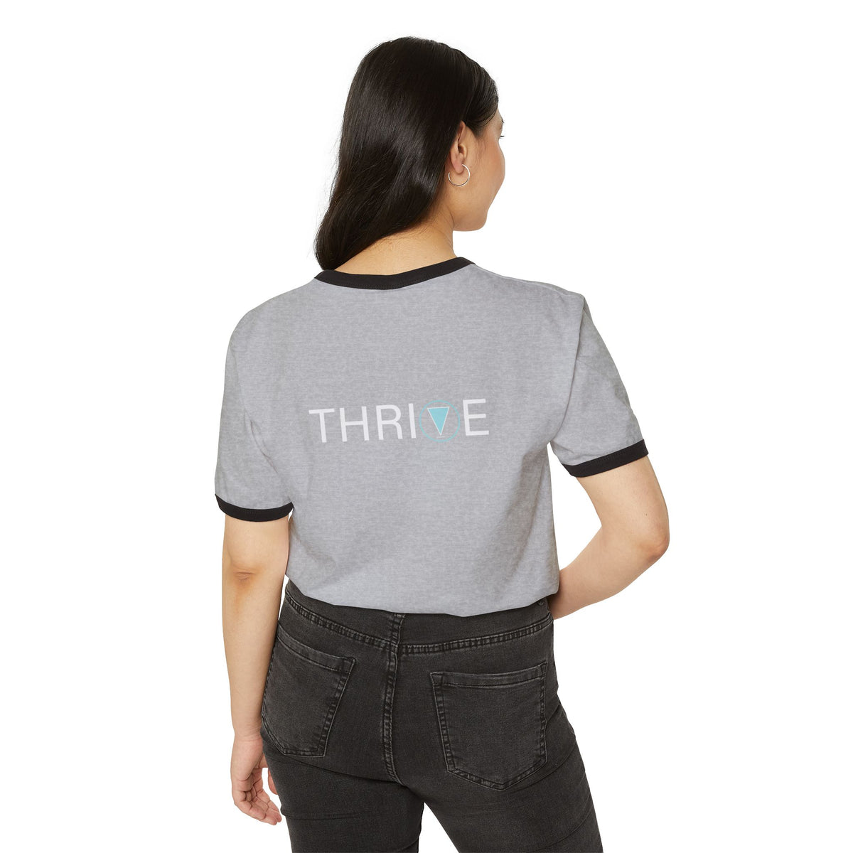 Thrive Ringer Tee in multiple colors