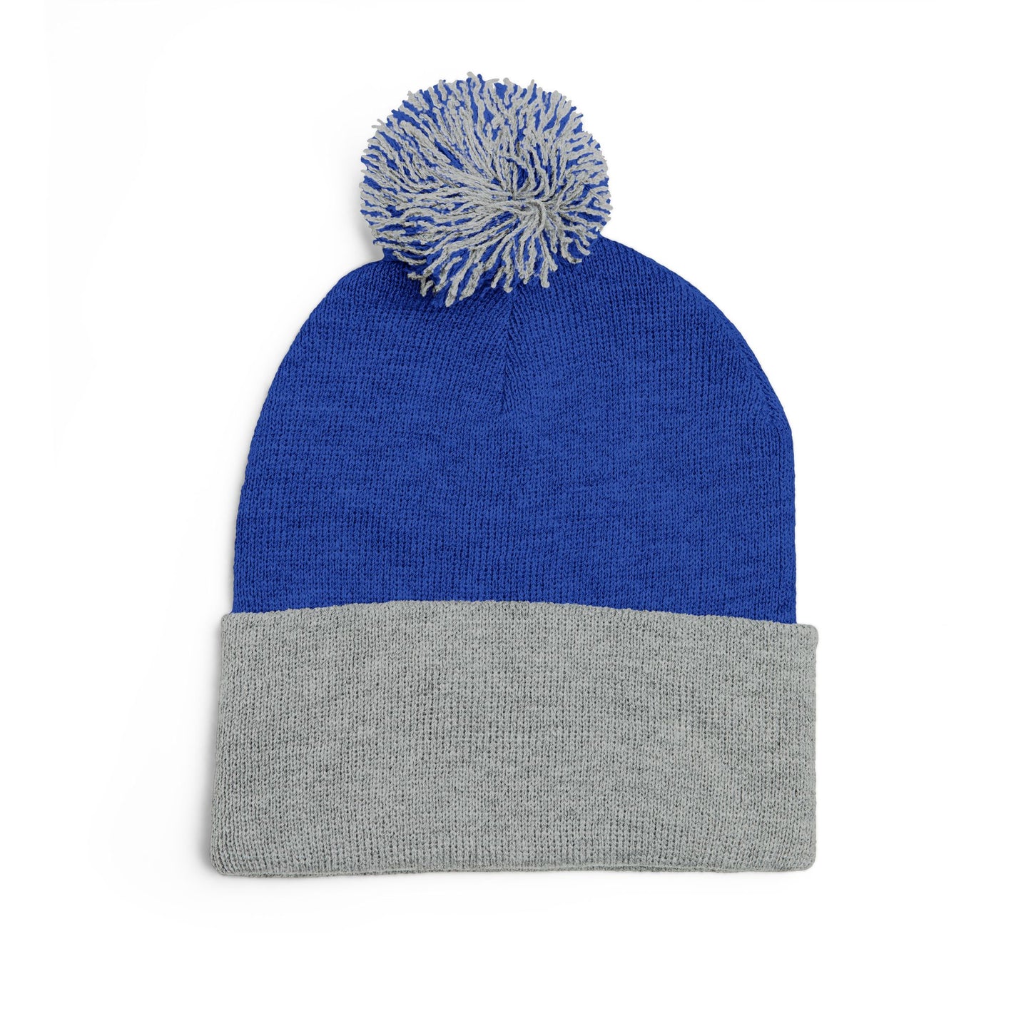 WTF Pom-Pom Knit Cap (Embroidery) - white font in multiple colors