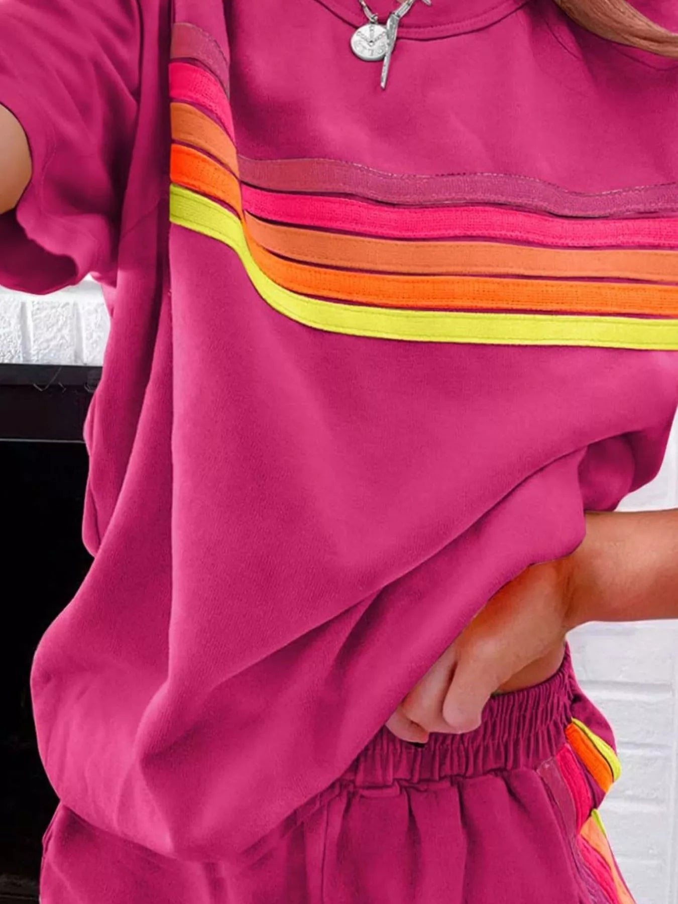 Rainbow Striped Set in multiple colors