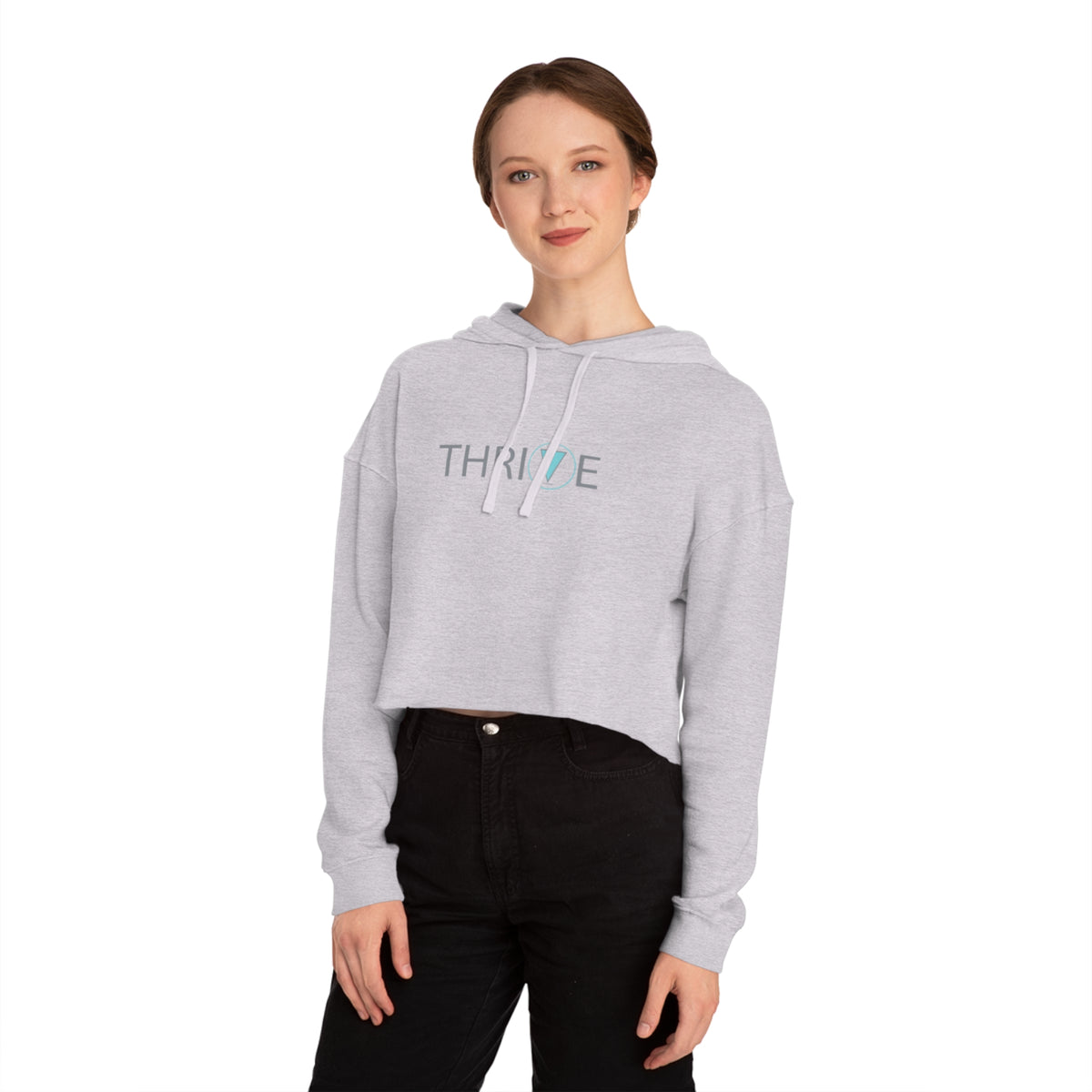 Thrive Cropped Hoodie in multiple colors