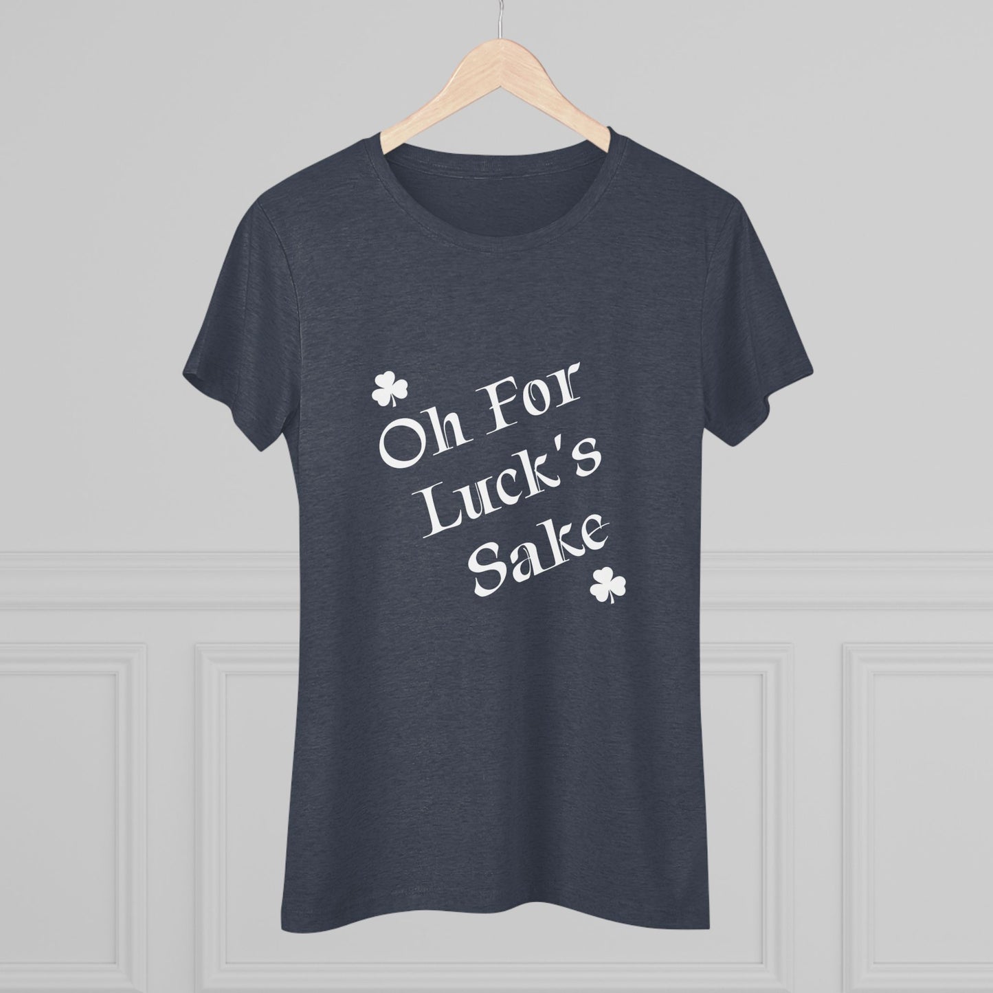 Luck's Sake NL Tee - white font