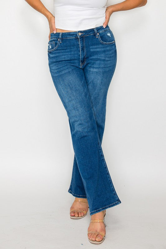 The Tess Jean - Cat's Whiskers High Rise Straight by Bytos