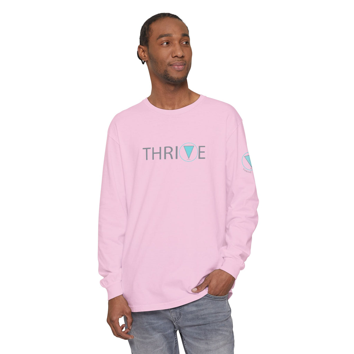 Thrive Long Sleeve Tee in multiple colors