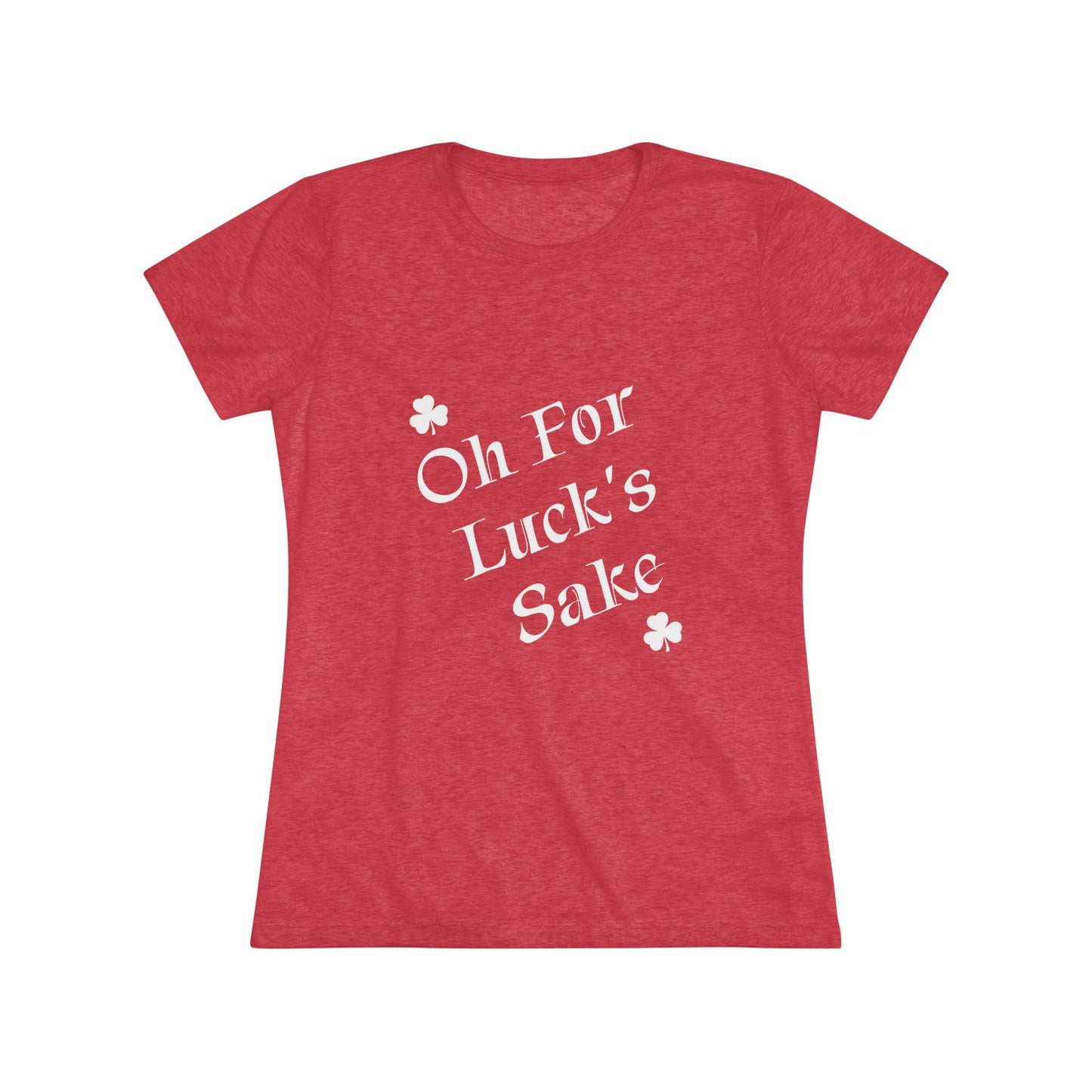 Luck's Sake NL Tee - white font