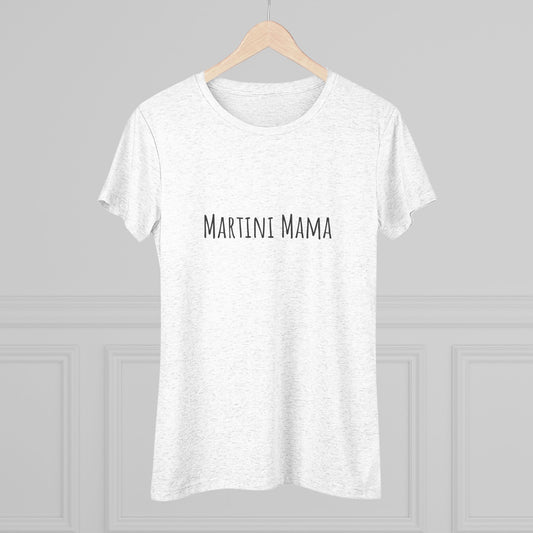 Martini Mama NL Tee - black font in multiple colors