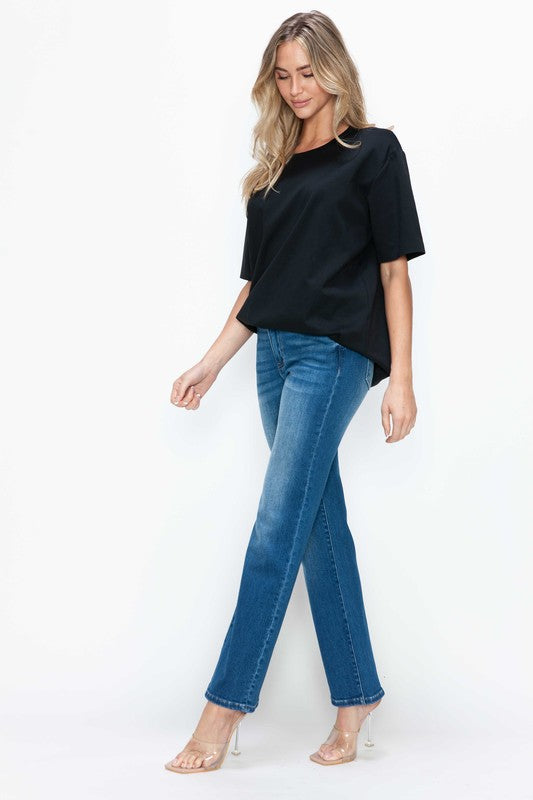 The Tess Jean - Cat's Whiskers High Rise Straight by Bytos