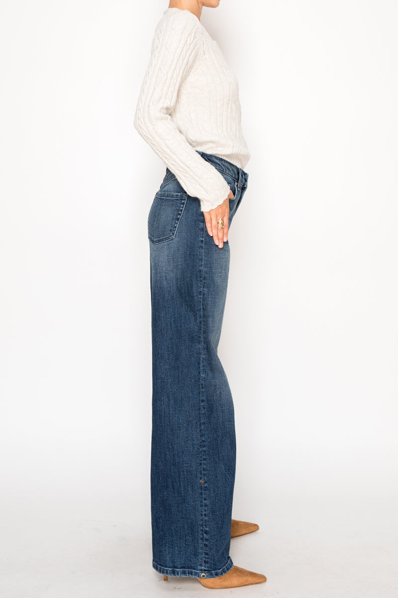 The Pearla Jean - High Rise A-wide with Tummy Control by Artemis Vintage