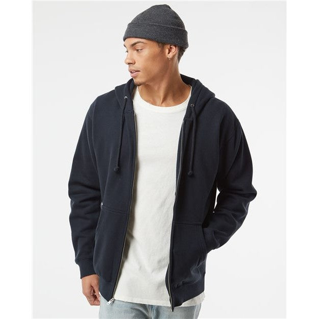 Thrive Full-Zip Hoodie with Shoulder Logo