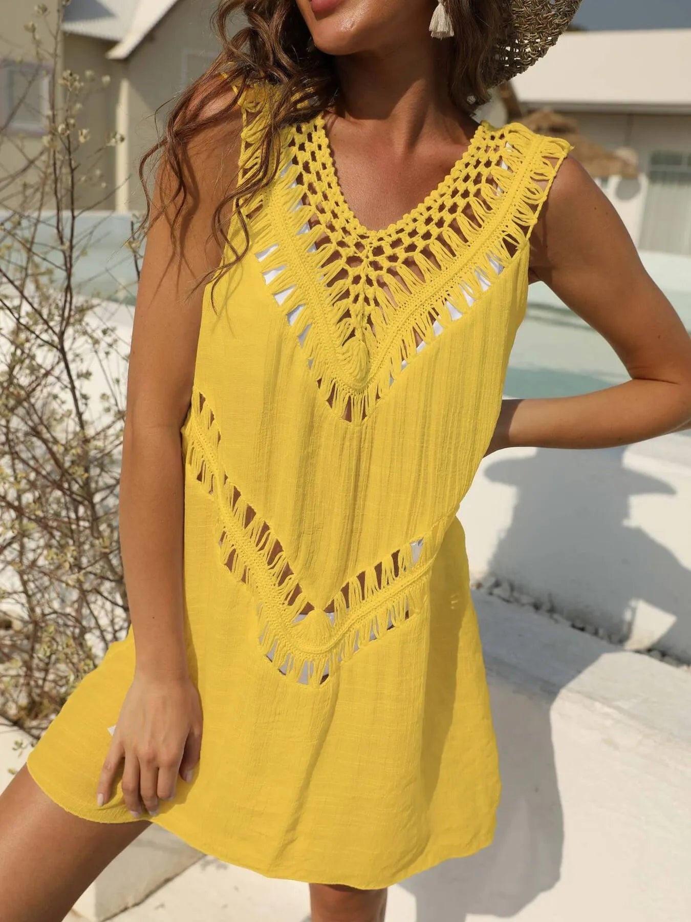 Crochet Swimsuit Cover Up in multiple colors