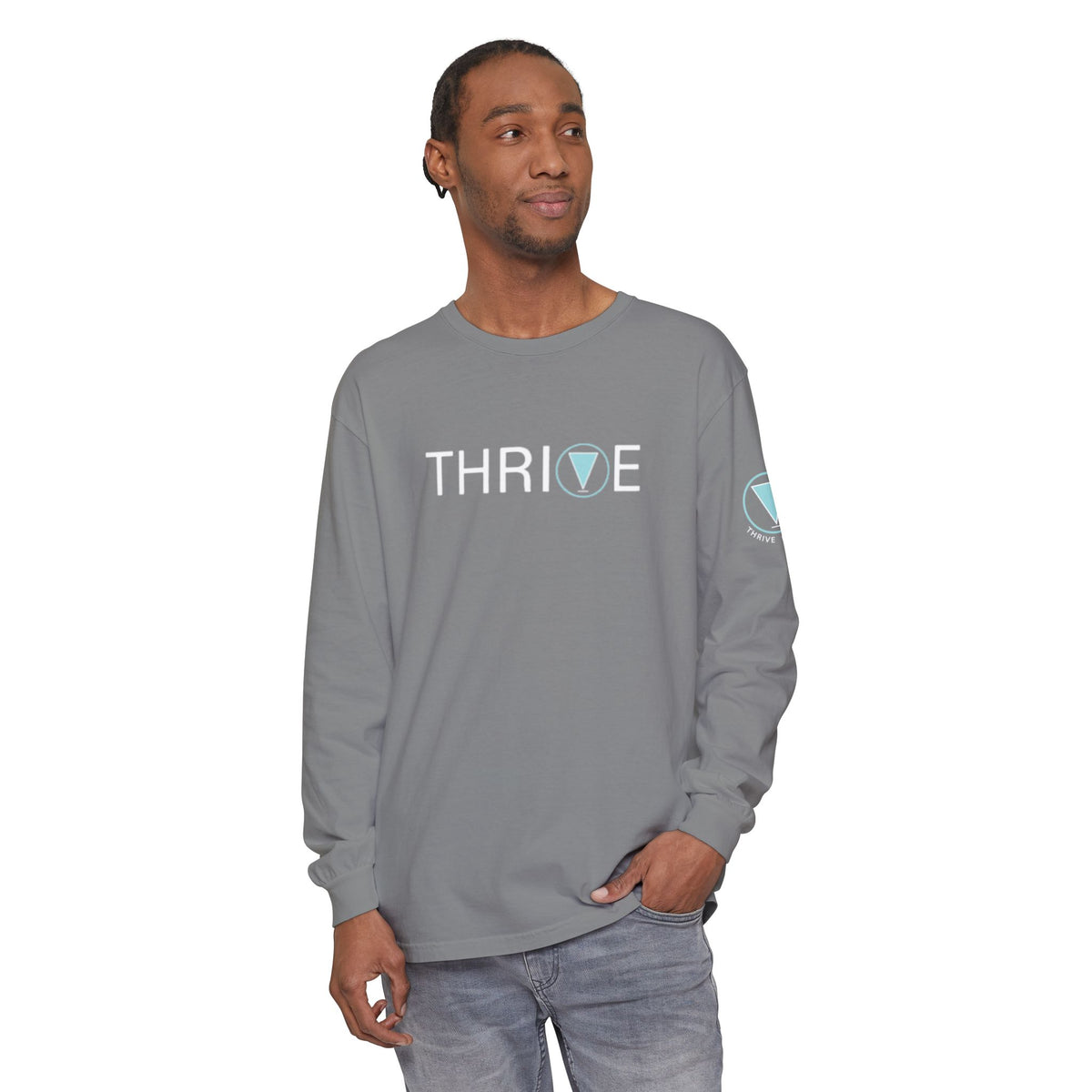 Thrive Long Sleeve Tee in multiple colors