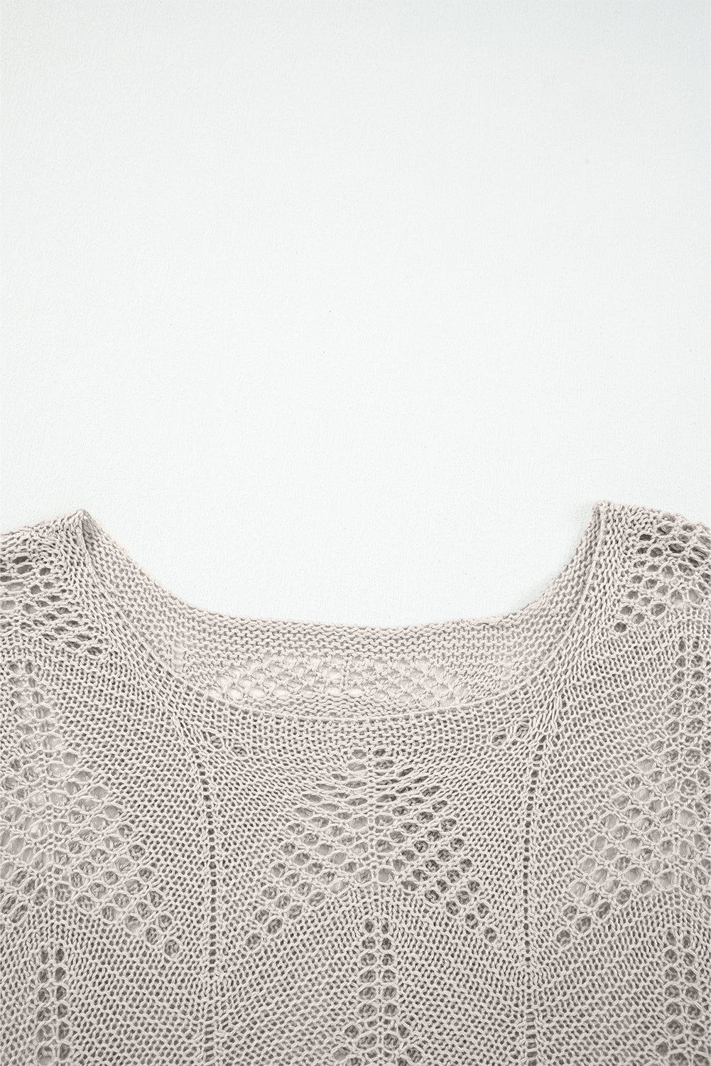 Hollowed Out Drapey Sweater in multiple colors