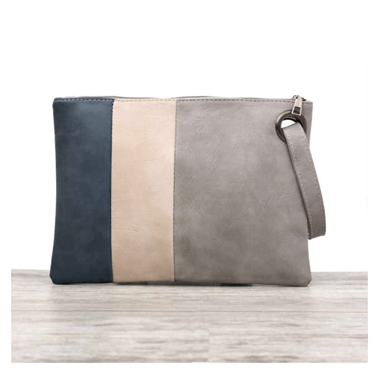 Oversize Color Block Clutch in multiple colors