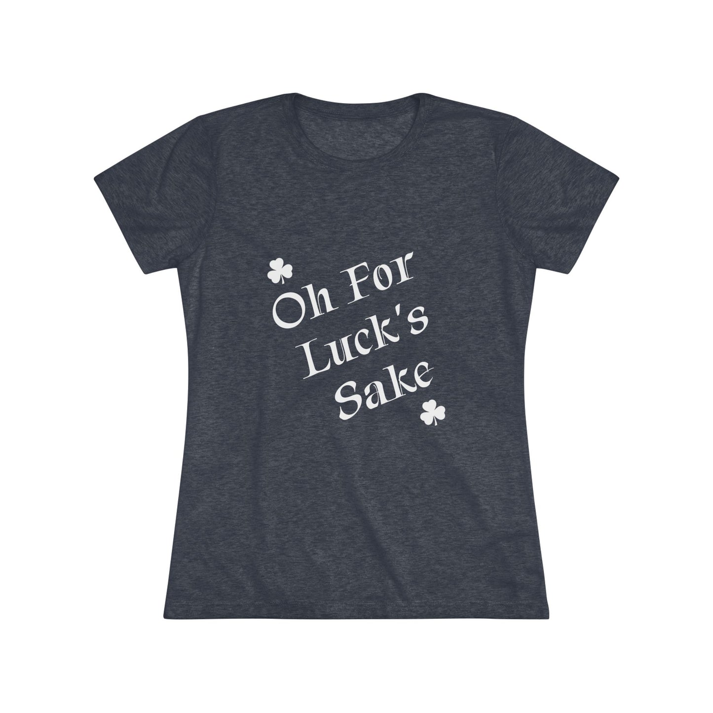 Luck's Sake NL Tee - white font