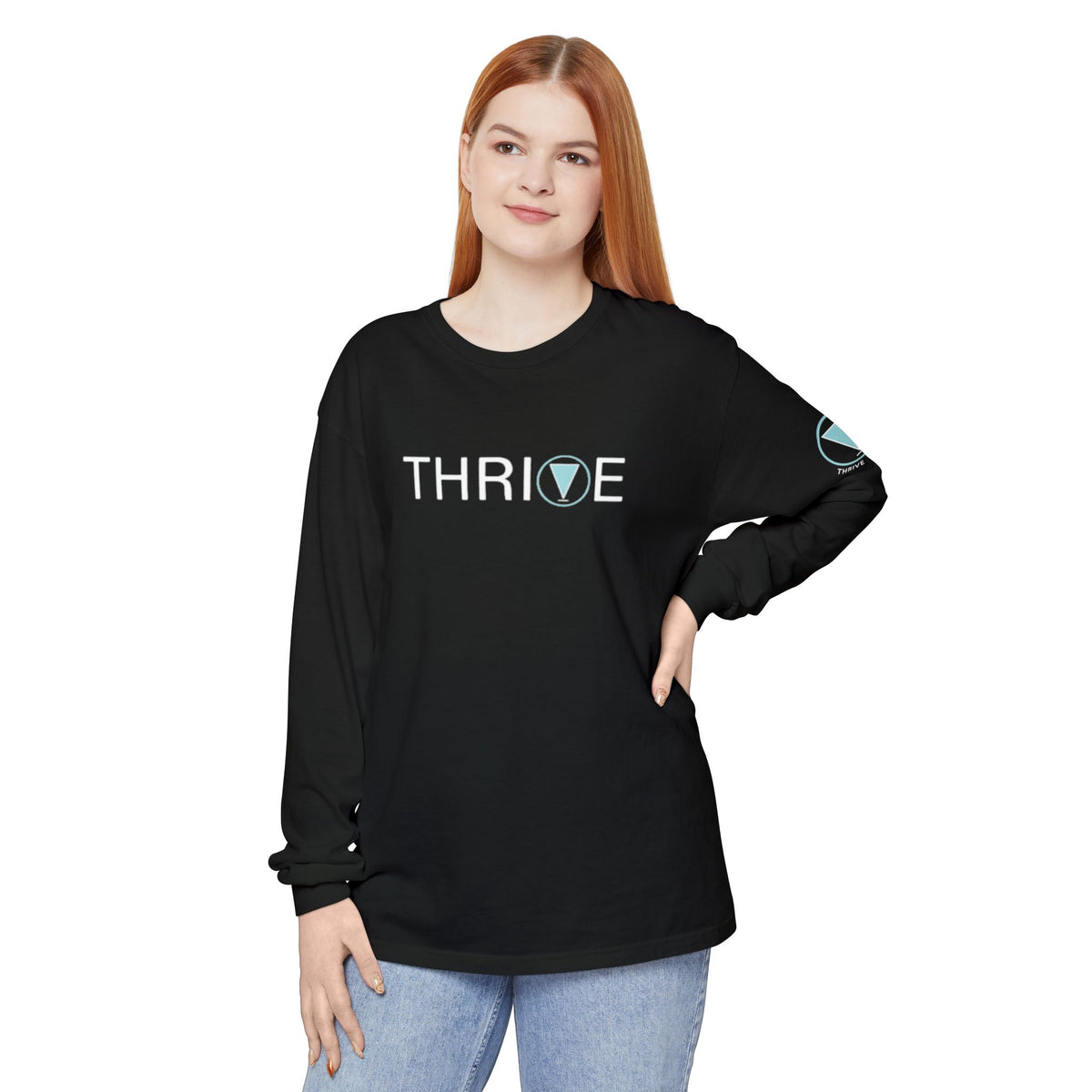 Thrive Long Sleeve Tee in multiple colors