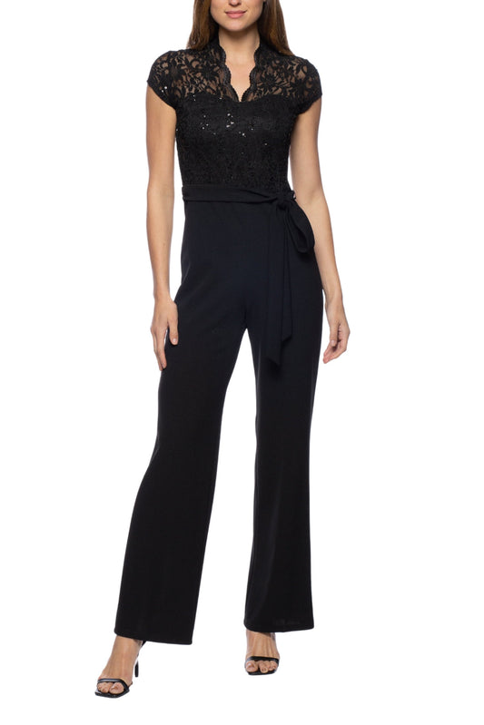 Lace Bodice Jumpsuit