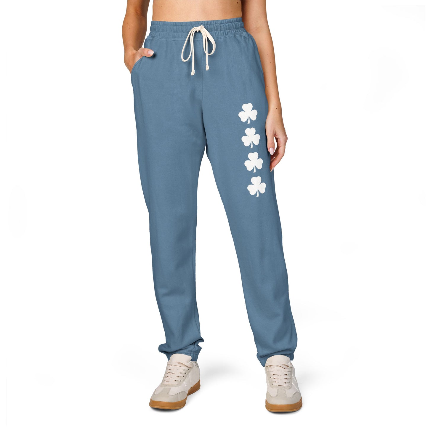Shamrock CC Fleece Sweatpants - white font in multiple colors