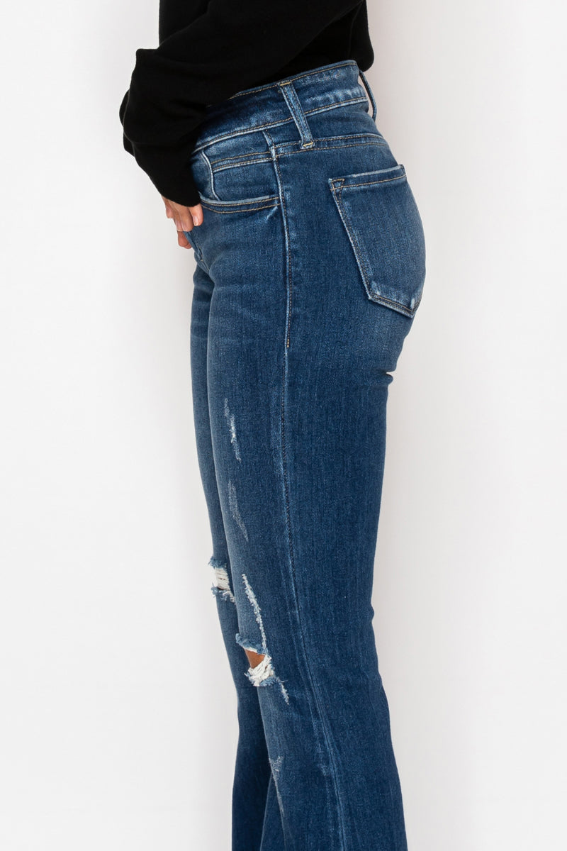 The Margaret Jean - Low Rise Stretch Vintage Flares by Artemis Vintage