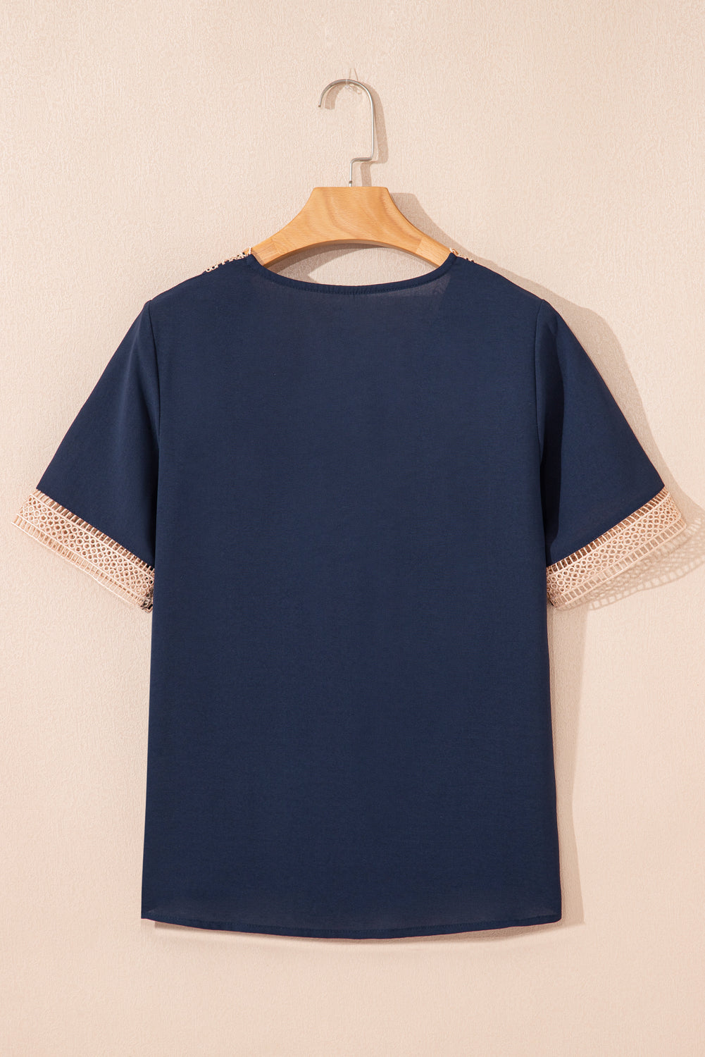Lace Trim Blouse