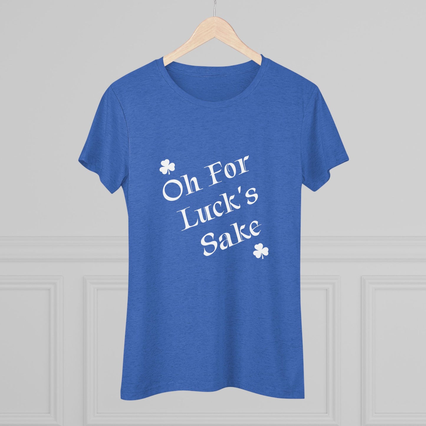 Luck's Sake NL Tee - white font