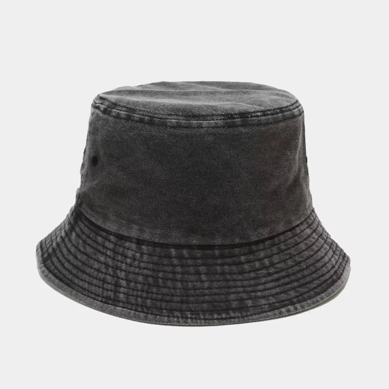 Distressed Bucket Hats in multiple colors
