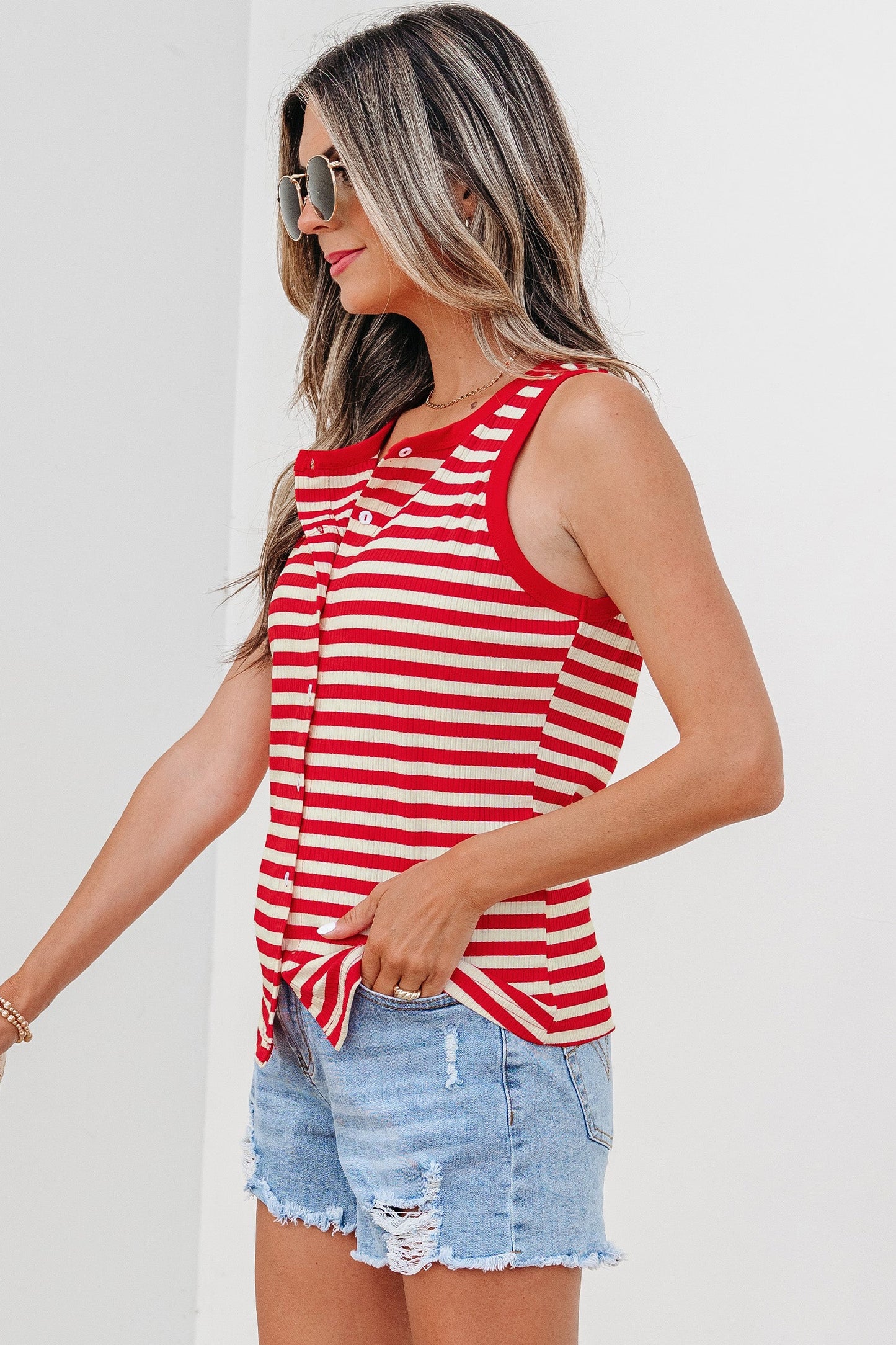 Monica Knit Tank Top