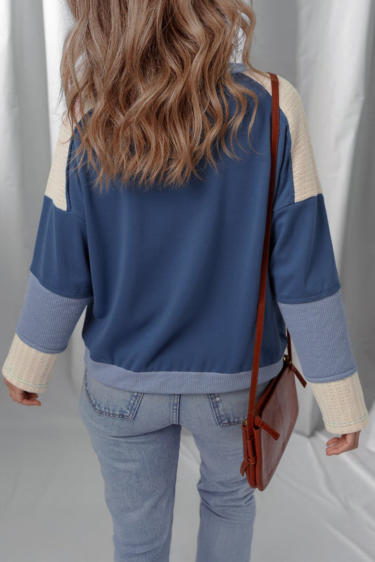 Natalie Patchwork Oversize Tee