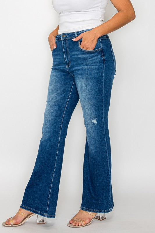The Flora Jean - High Rise Bootcut by bytos