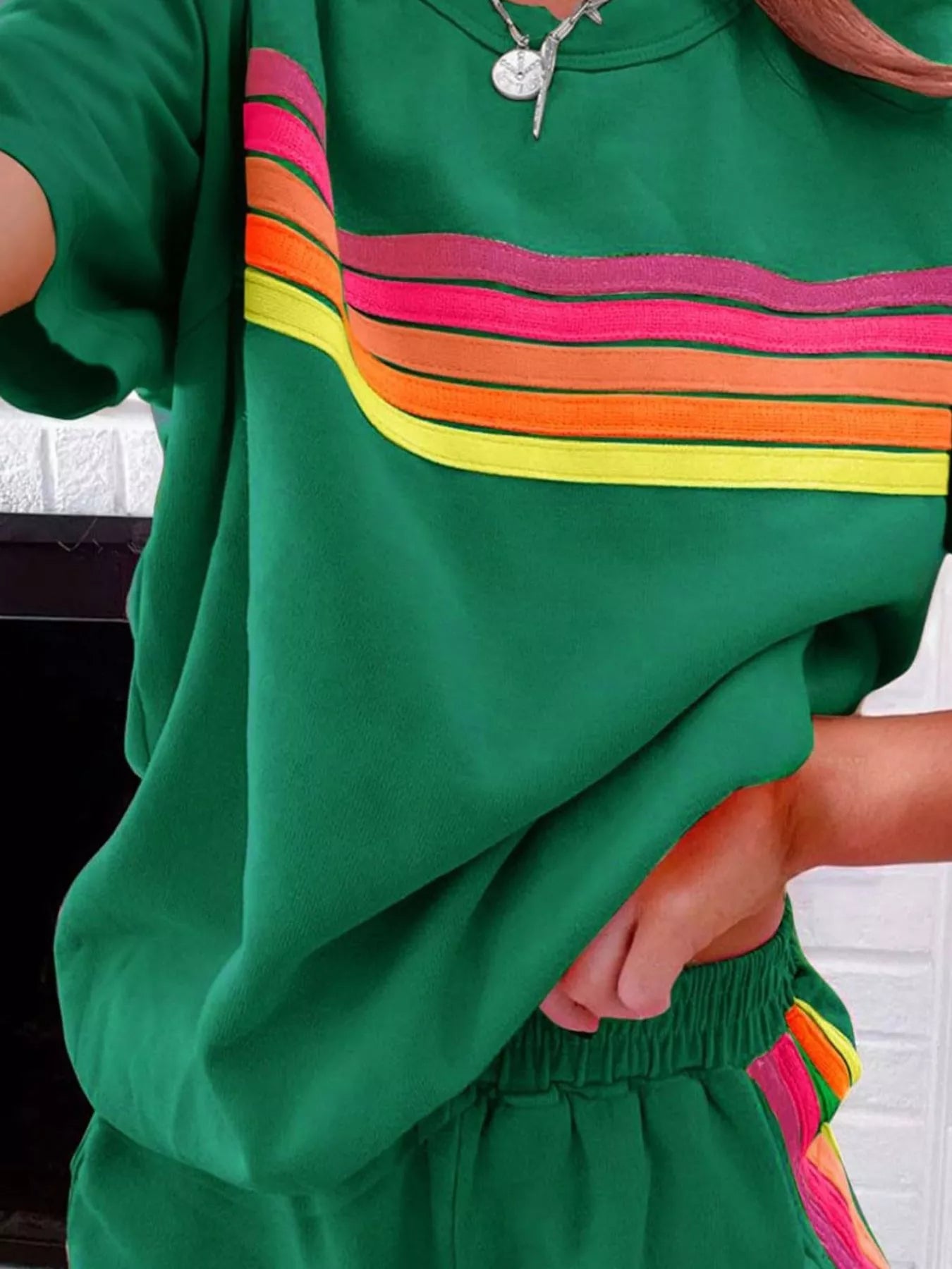 Rainbow Striped Set in multiple colors