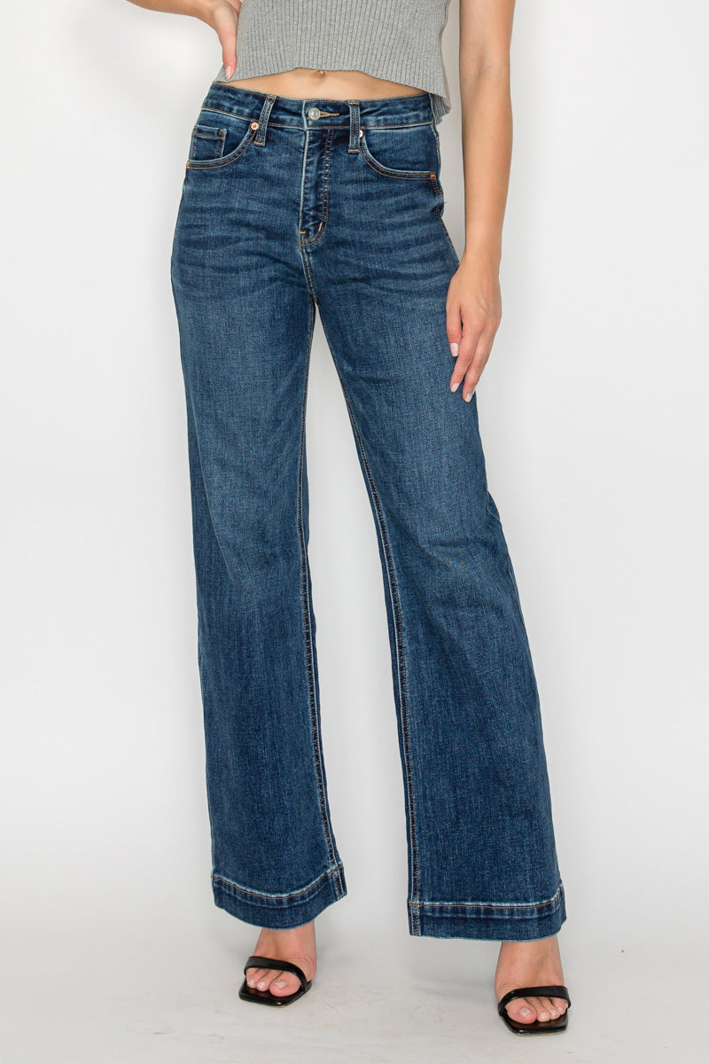 The Josephine Jean - High Rise Relaxed Flare with Tummy Control by Artemis Vintage
