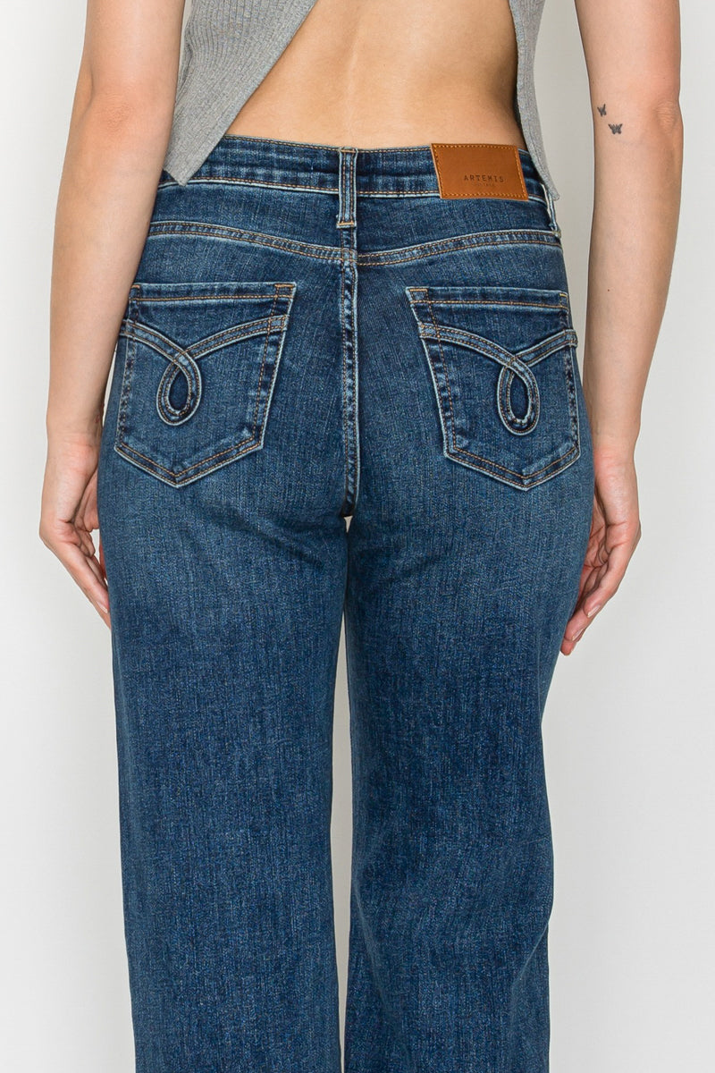 The Josephine Jean - High Rise Relaxed Flare with Tummy Control by Artemis Vintage