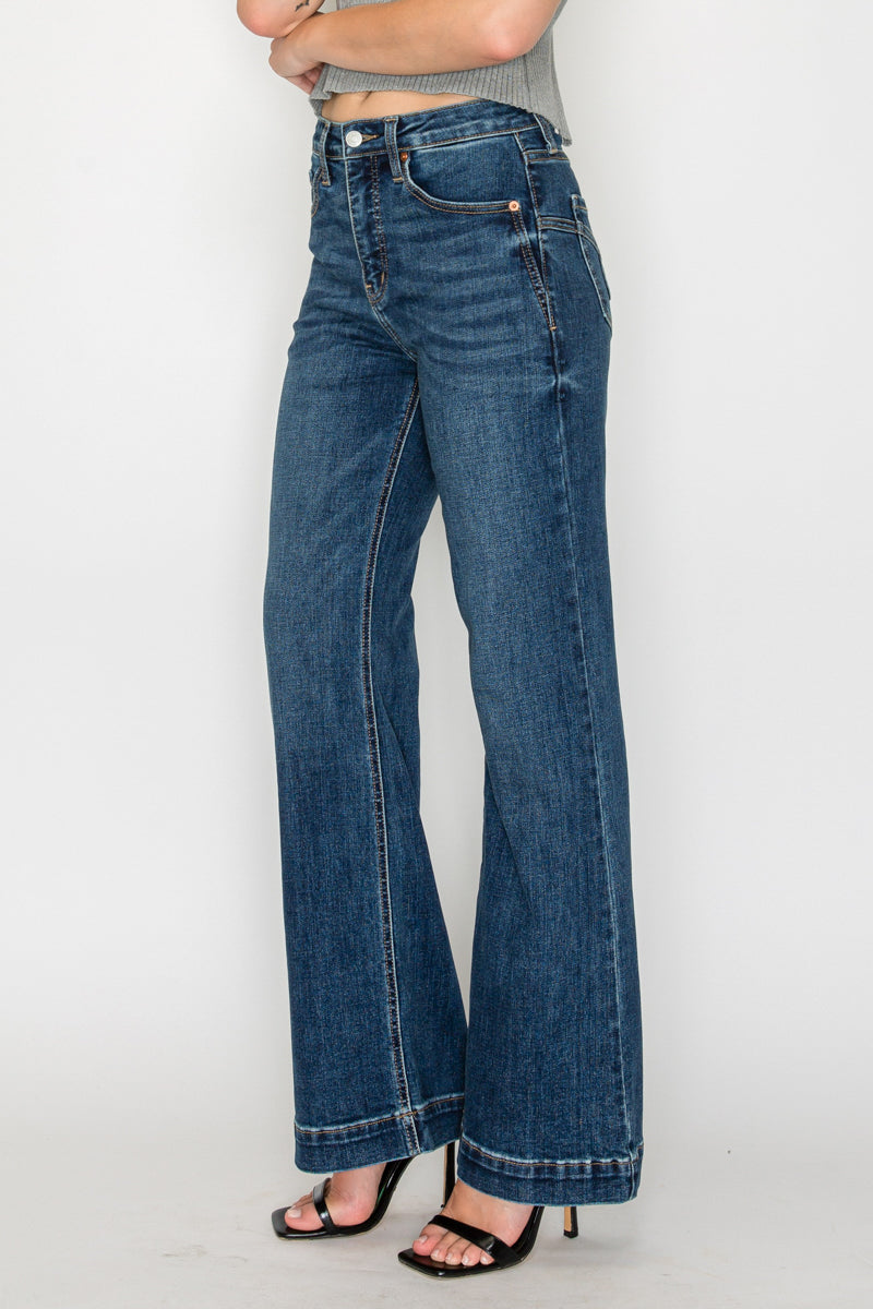 The Josephine Jean - High Rise Relaxed Flare with Tummy Control by Artemis Vintage