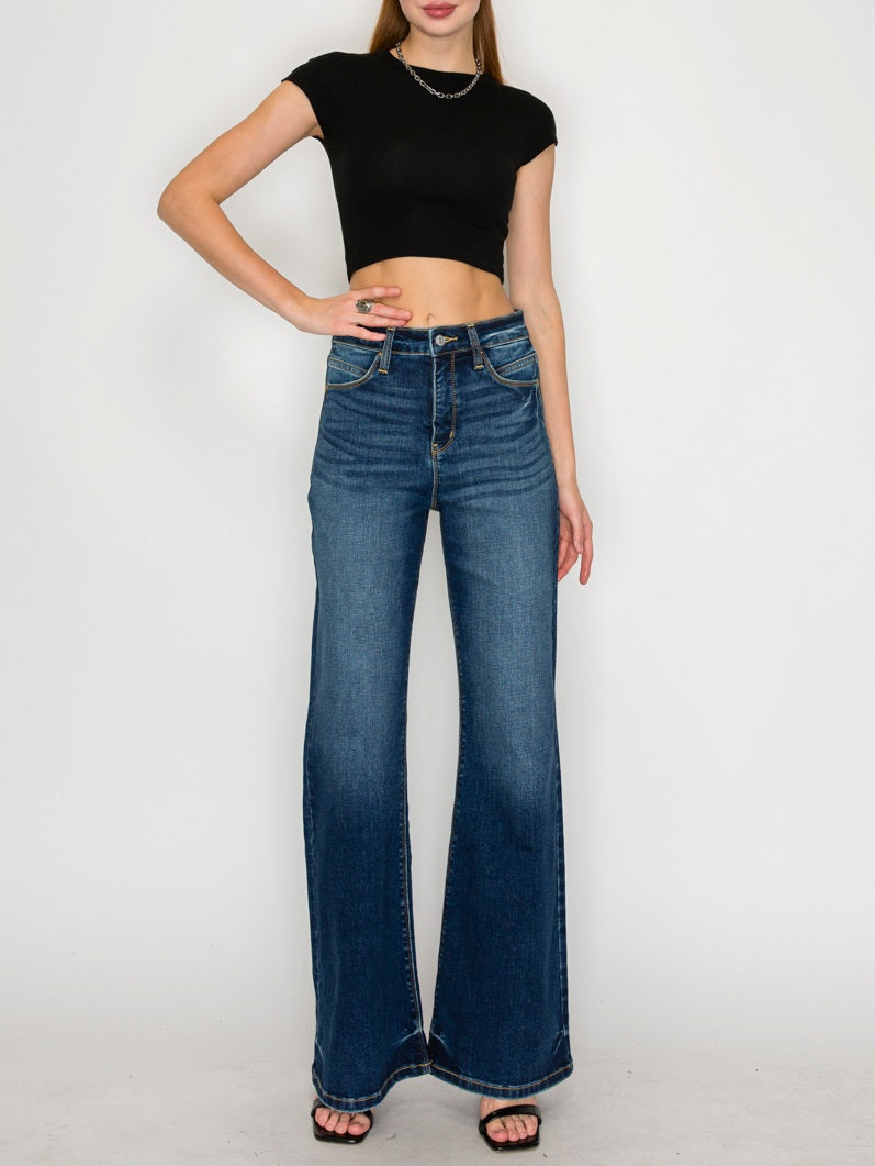 The Leilani Jean - High Rise Flare with Tummy Control by Artemis Vintage