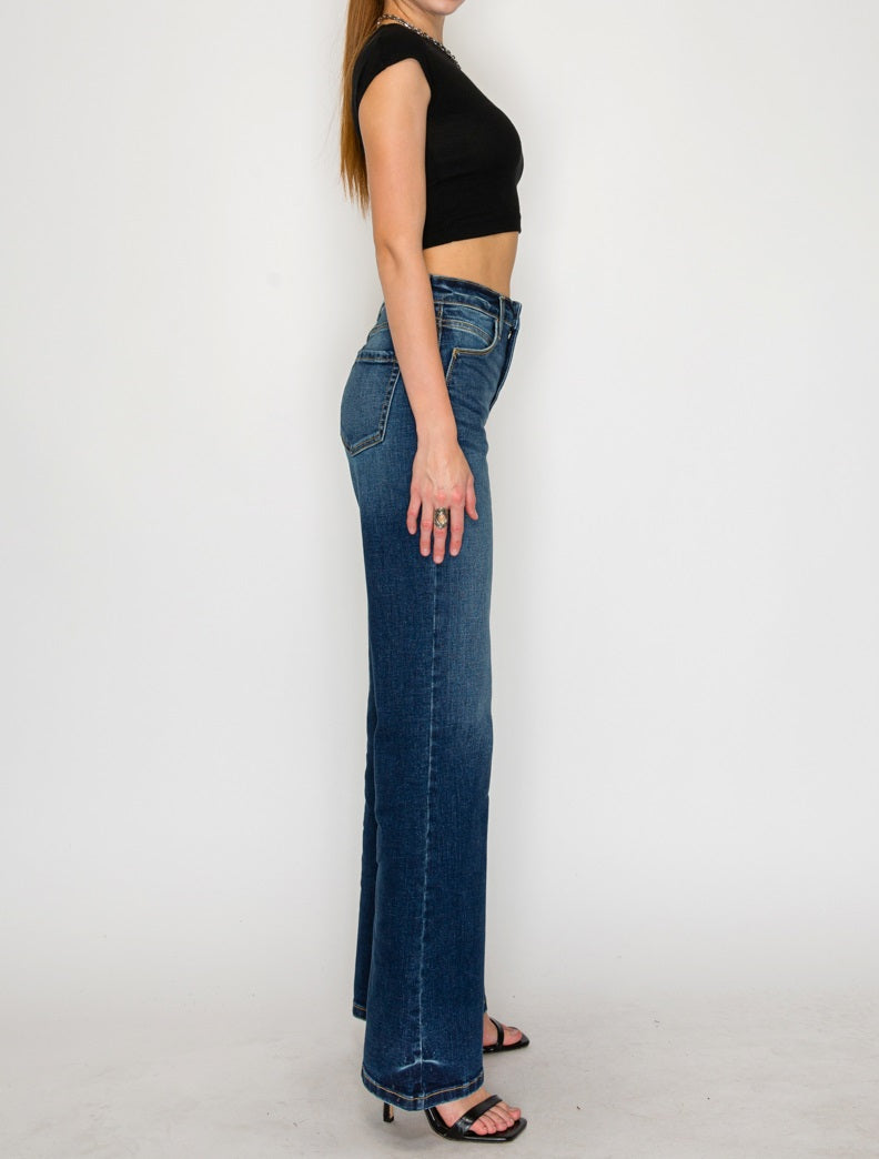 The Leilani Jean - High Rise Flare with Tummy Control by Artemis Vintage