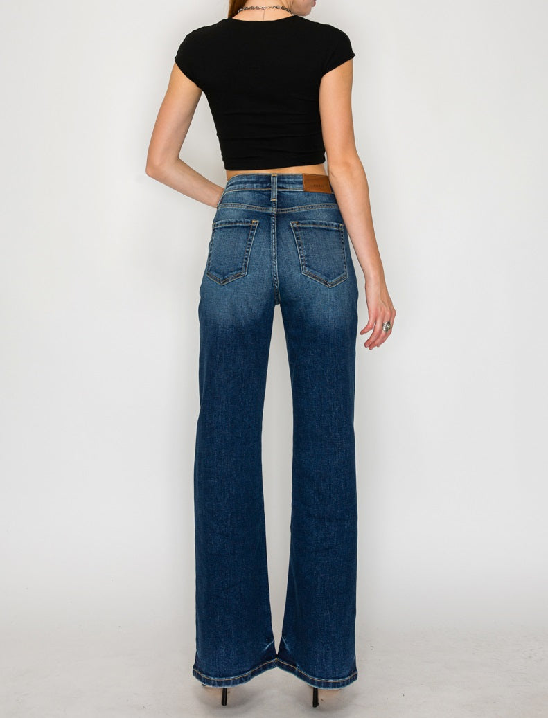 The Leilani Jean - High Rise Flare with Tummy Control by Artemis Vintage