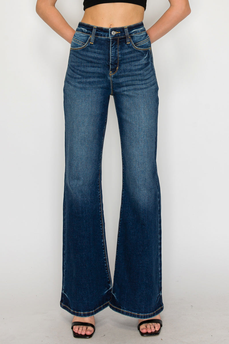 The Leilani Jean - High Rise Flare with Tummy Control by Artemis Vintage