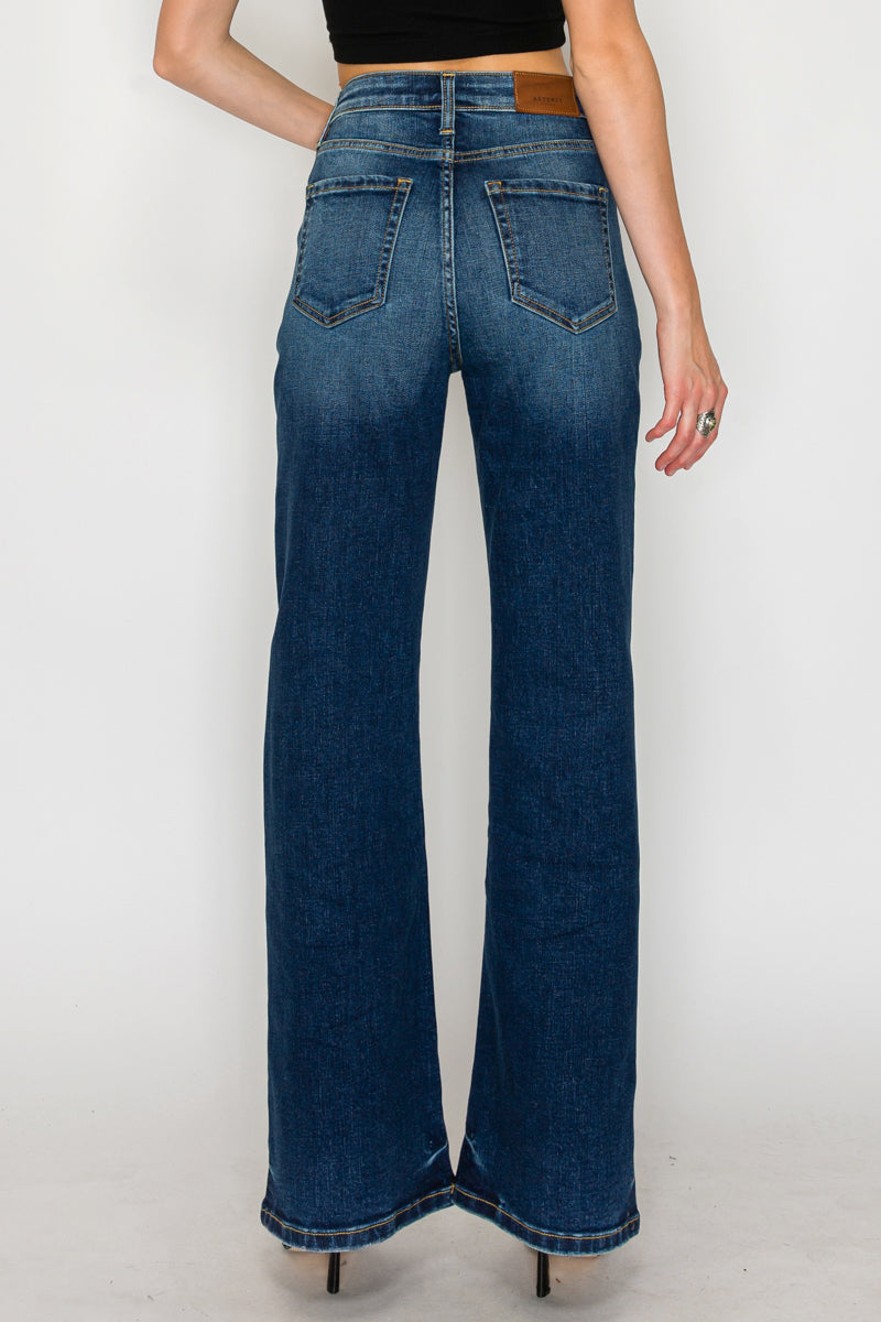 The Leilani Jean - High Rise Flare with Tummy Control by Artemis Vintage