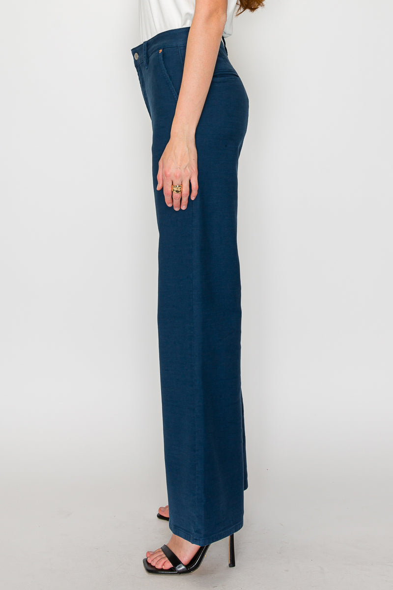 The Anastasia Jeans - High Rise Wide Flare with Tummy Control by Artemis Vintage
