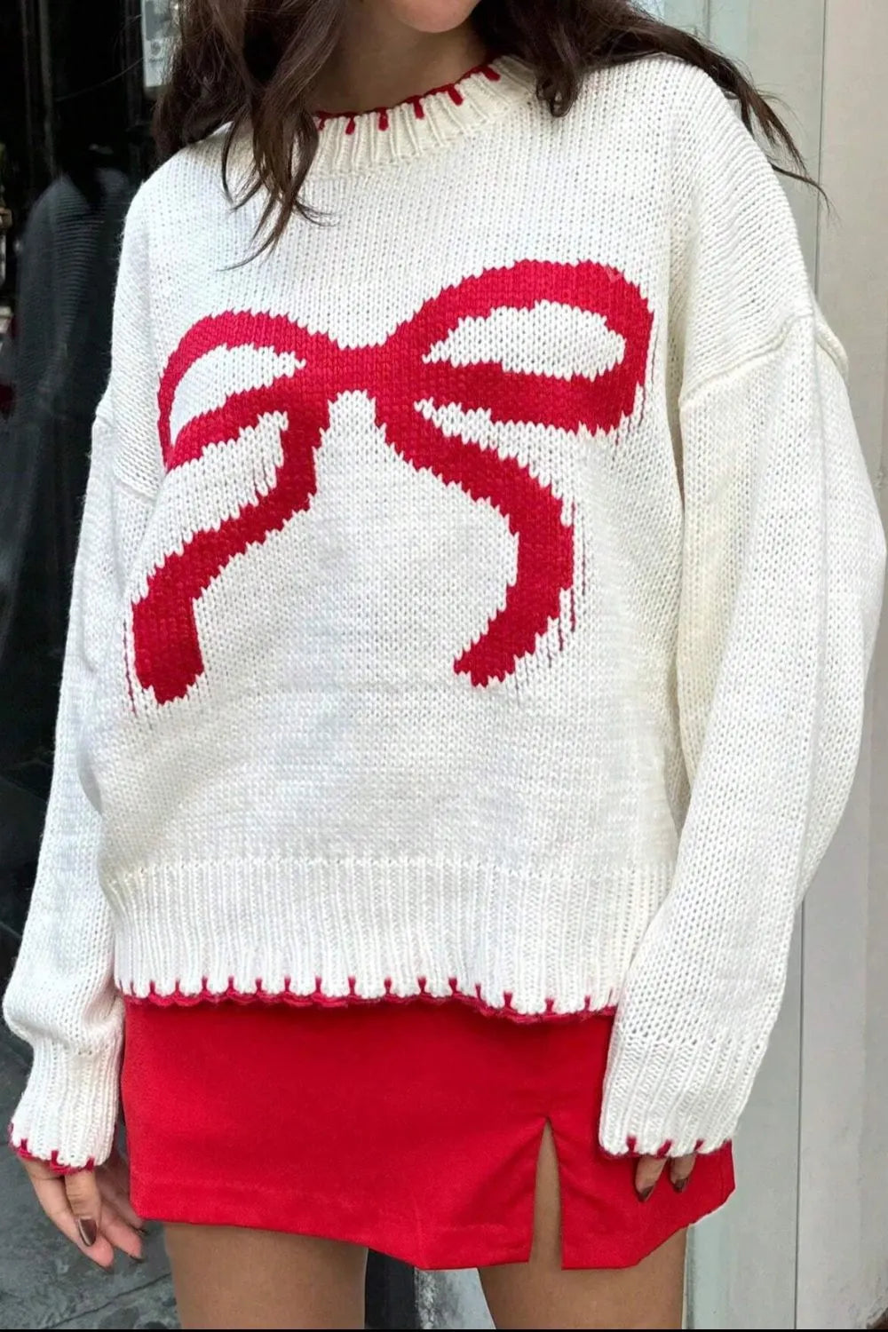 Bow Sweater in multiple colors