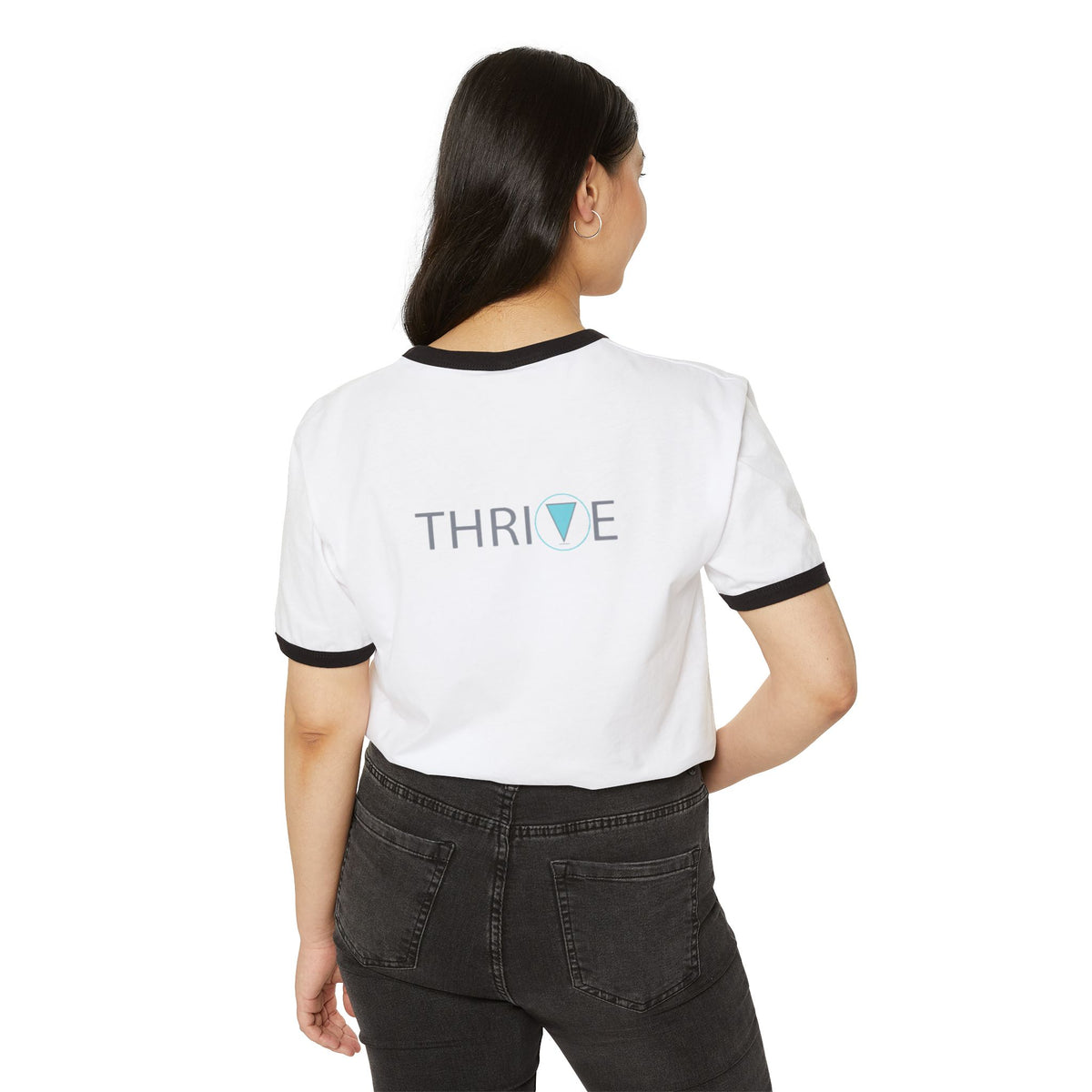 Thrive Ringer Tee in multiple colors
