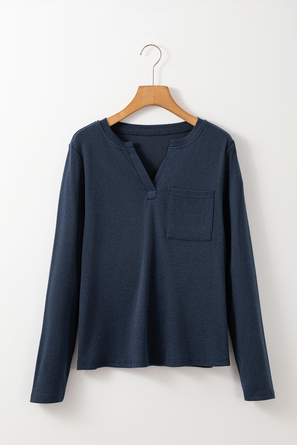 Notch V Neck Tee