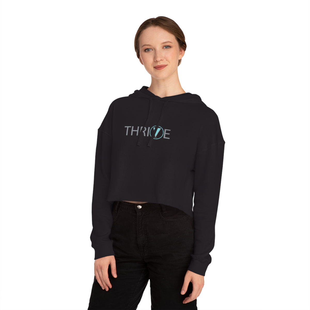 Thrive Cropped Hoodie in multiple colors