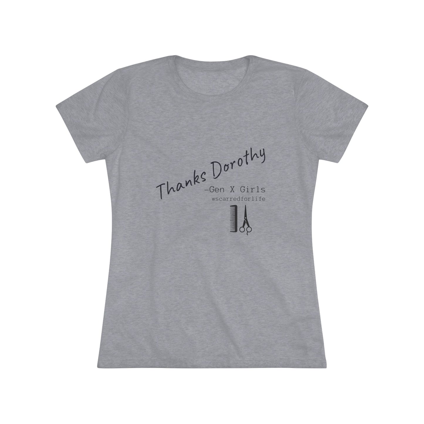 Thanks Dorothy NL Tee - black font