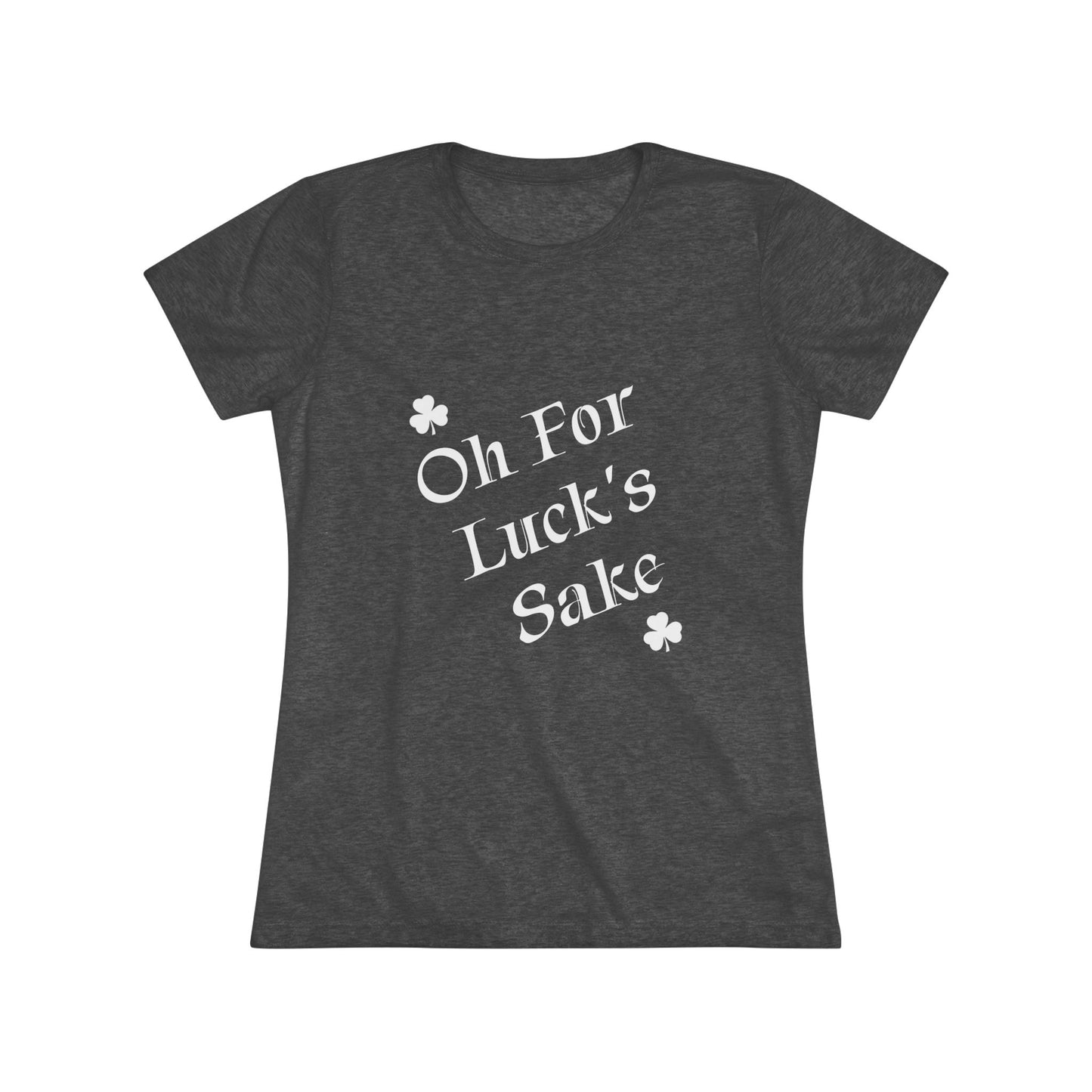 Luck's Sake NL Tee - white font