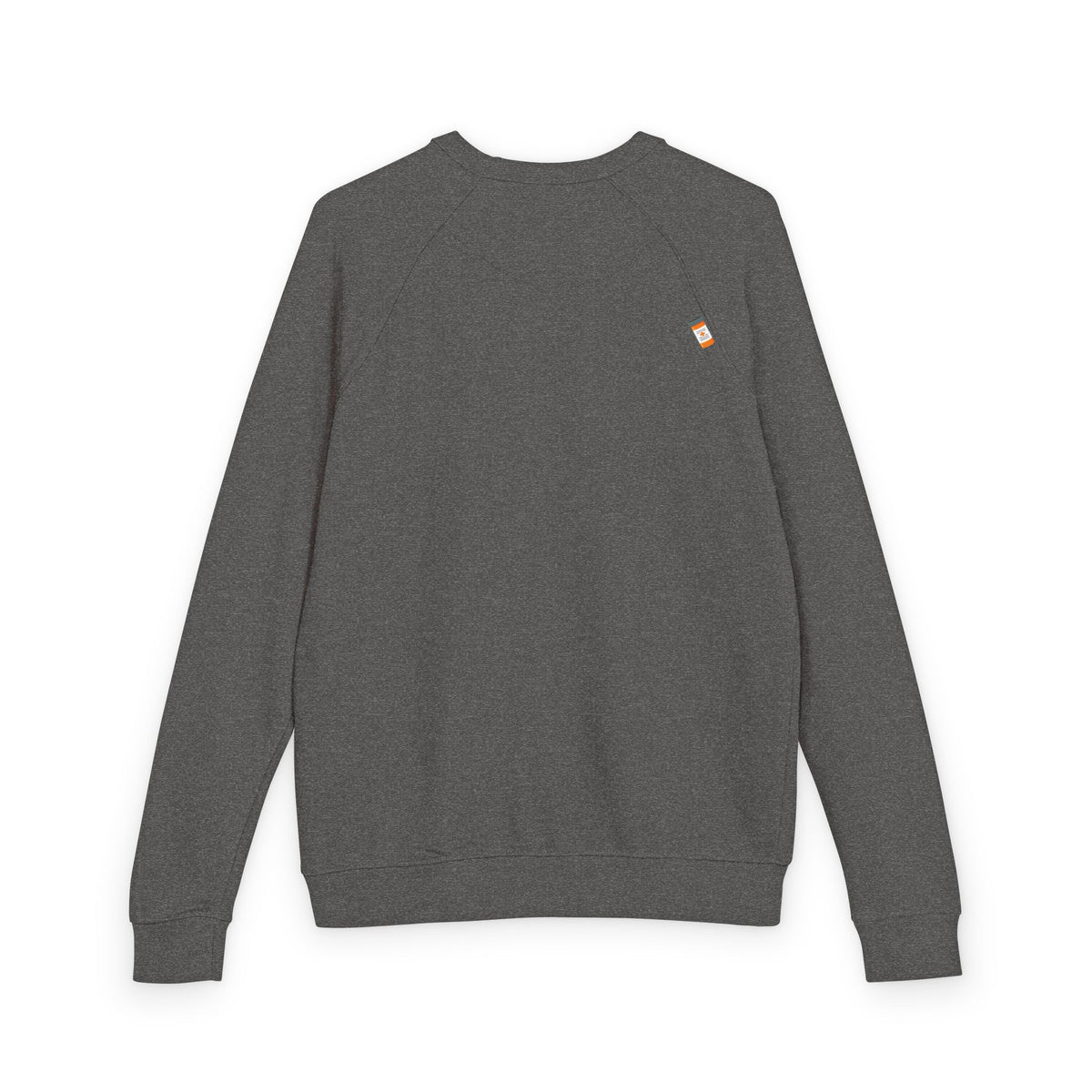 Xanax Straight Up French Terry Raglan Sweatshirt - white font in multiple colors