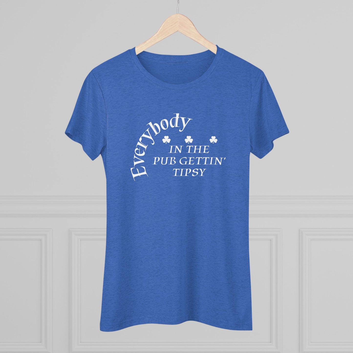 Tipsy NL Tee - white font in multiple colors