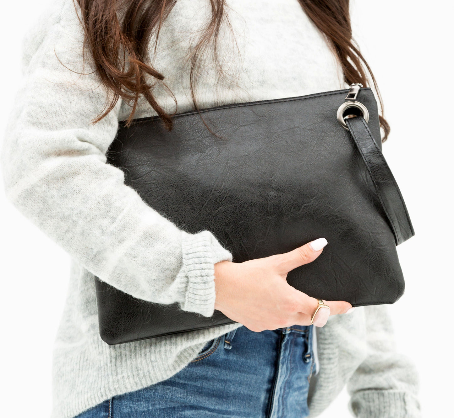 Over-sized Everyday Clutch in multiple colors