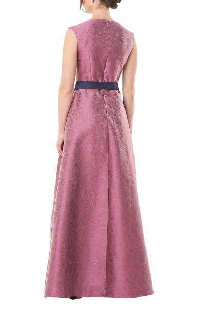Kay Unger Jumpsuit with Stretch Crepe Pant